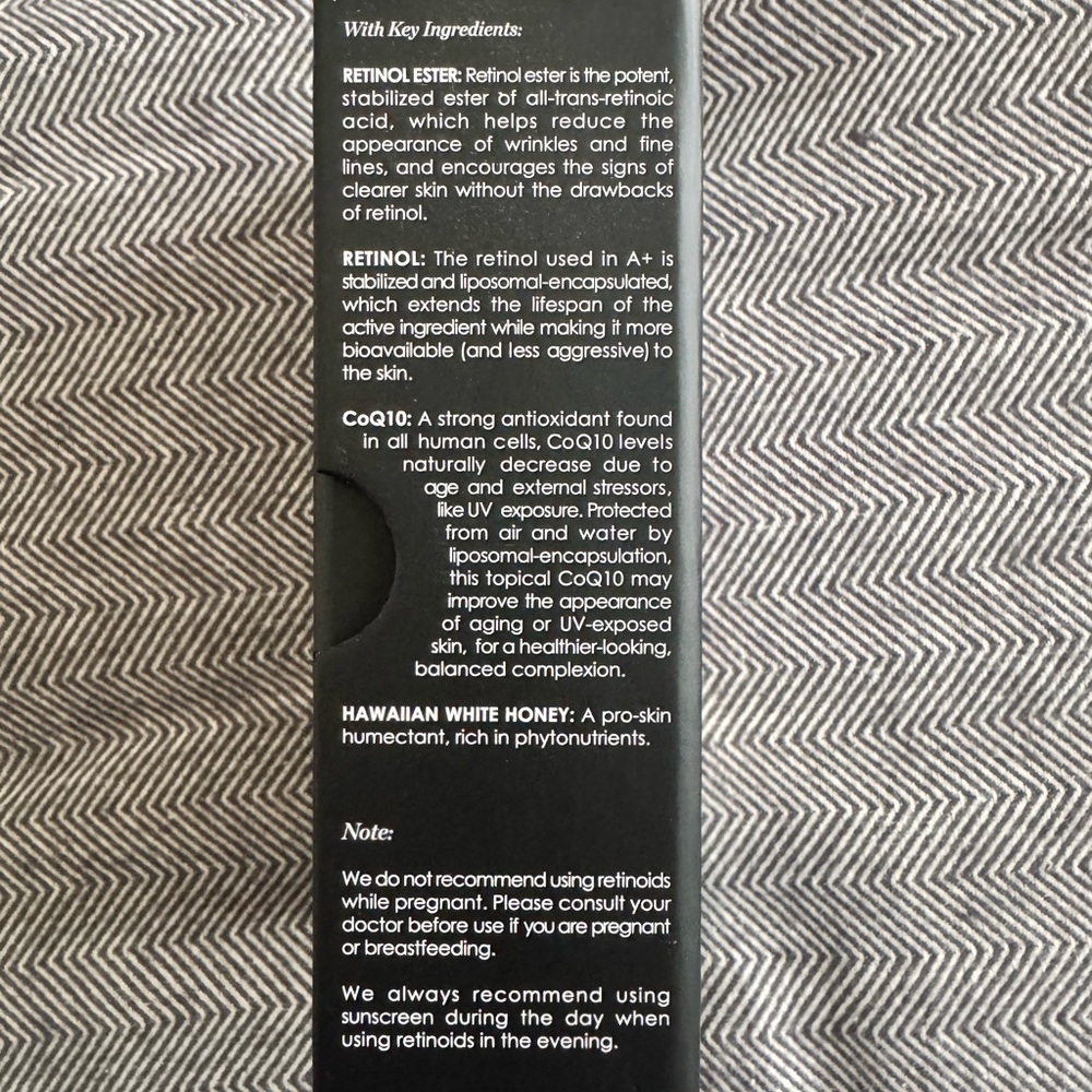 Sunday Riley Skincare Box with Black and White Design - Picture 2 of 4